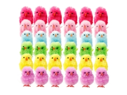 Laxiscreed Decoração De Páscoa Com 36 Ovos Decorativos E Pássaros Em Cores Variadas