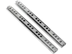 2 Corrediças De Gaveta Com Rolamentos Deslizamento Suave
