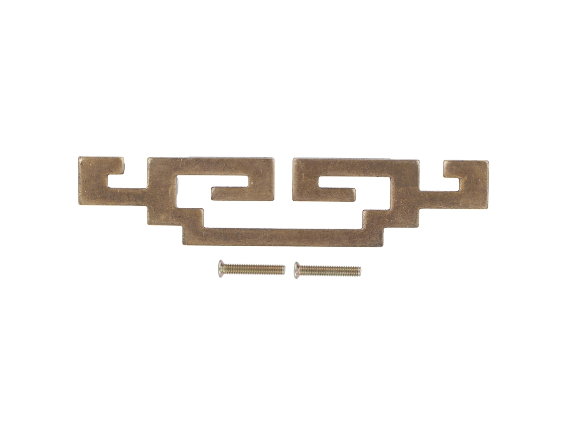 Laxiscreed Oferece Puxadores Em Cobre Antigo Com Padrão Clássico Chinês, Perfeitos Para Sapateiro Com Estilo Tradicional