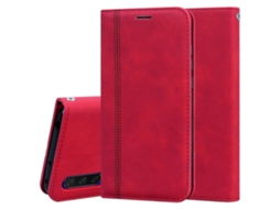 Capa Fosca De Couro Pu Com Aba Horizontal E Fecho Magnético, Suporte, Compartimento Para Cartão E Cordão Para Xiaomi Mi Cc9e.