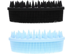 Lurelia Pack De 2 Escovas De Banho Para Bebé, Silicone Macio, Massagem Suave E Portátil, Rotina Spa Essencial