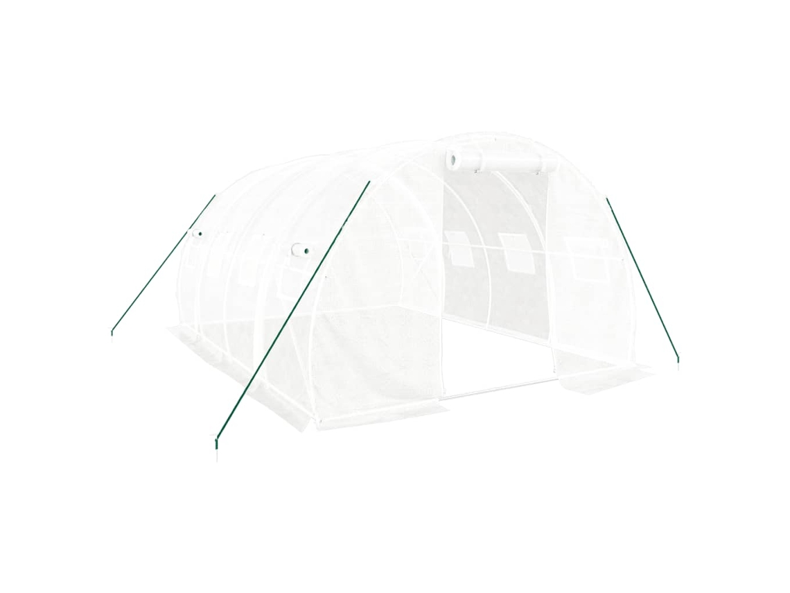Greenhouse, Greenhouses Vidaxl Branco Polietileno (4 X 3 X 2 M)