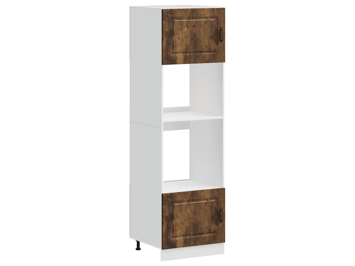 Oven Cabinet, Oven Cabinets Vidaxl Marrom Madeira Processada (n/a)