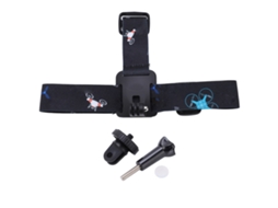 Startrc Camera Head Mount Action Camera Headset Strap With Bracket For Action 2 Motion Cameras Black LAXISCREED