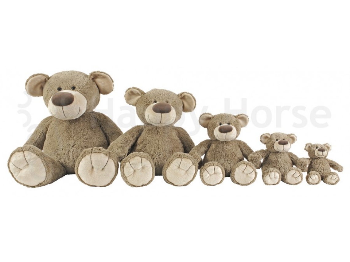 Urso De Pelúcia Happy Horse Bella 40 Cm Brinquedo De Pelúcia Macio Marrom