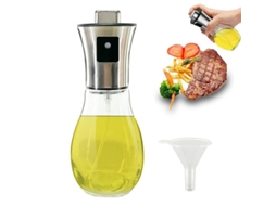 Omni-botella Spray De Aceite De Oliva 200ml Vidro Transparente Dispensador Portátil De Aceite Para Cozinha