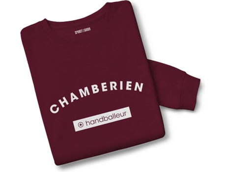 Camisola para Homem SPORT IS GOOD Chamberien Vermelho para Andebol (M)