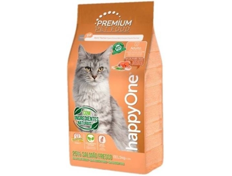Ração para Gatos  Premium (1.5Kg - Seca - Adulto - Sabor: Salmão)