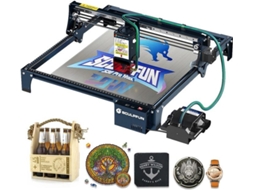 Gravador a Laser SCULPFUN S30 Pro Max 20W com Assistência Pneumática 30 L/Min Trilho Linear Interruptor de Limite 410 X 400 Mm