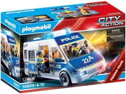Carro da Polícia com Luz e Som - 70899 PLAYMOBIL (Idade Mínima Recomendada: ‍4 Anos)