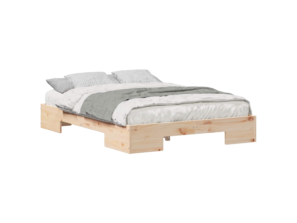 Estrutura da Cama Castanho 120 X 190 Cm MAISON EXCLUSIVE