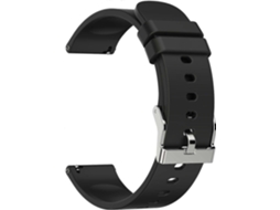 Pulseira de substituição para smartwatch de 20 mm, pulseira de silicone macio e suave para a pele, com liberação rápida. Ly Ebike