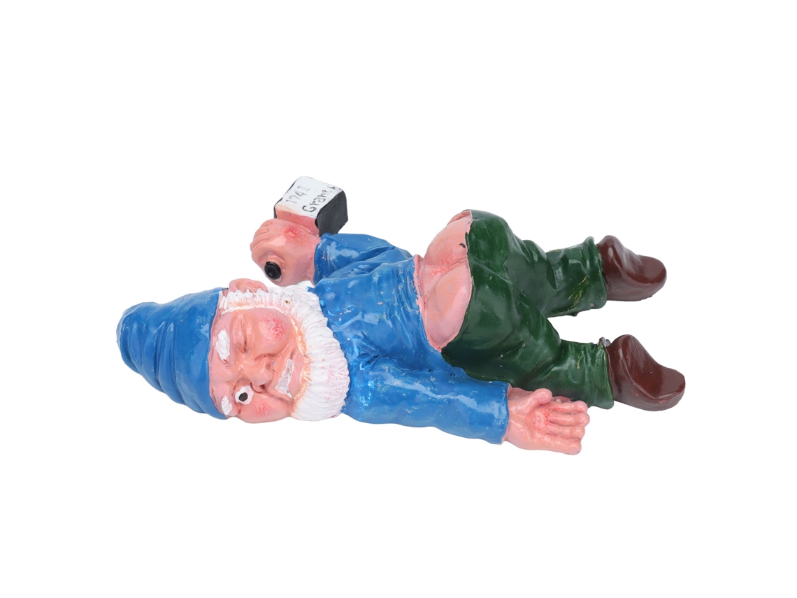 Gnomos Drunk Divertidos Para Jardim Miniatura Decorativos