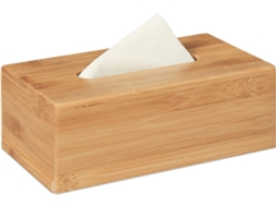 Servilletero De Bambú - Fabricado En Madera Natural
