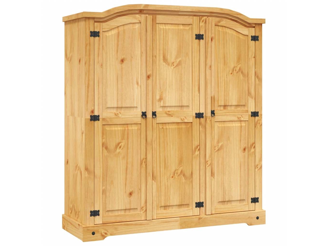 Roupeiro Corona Gama Pinho Mexicano com 3 Portas MAISON EXCLUSIVE