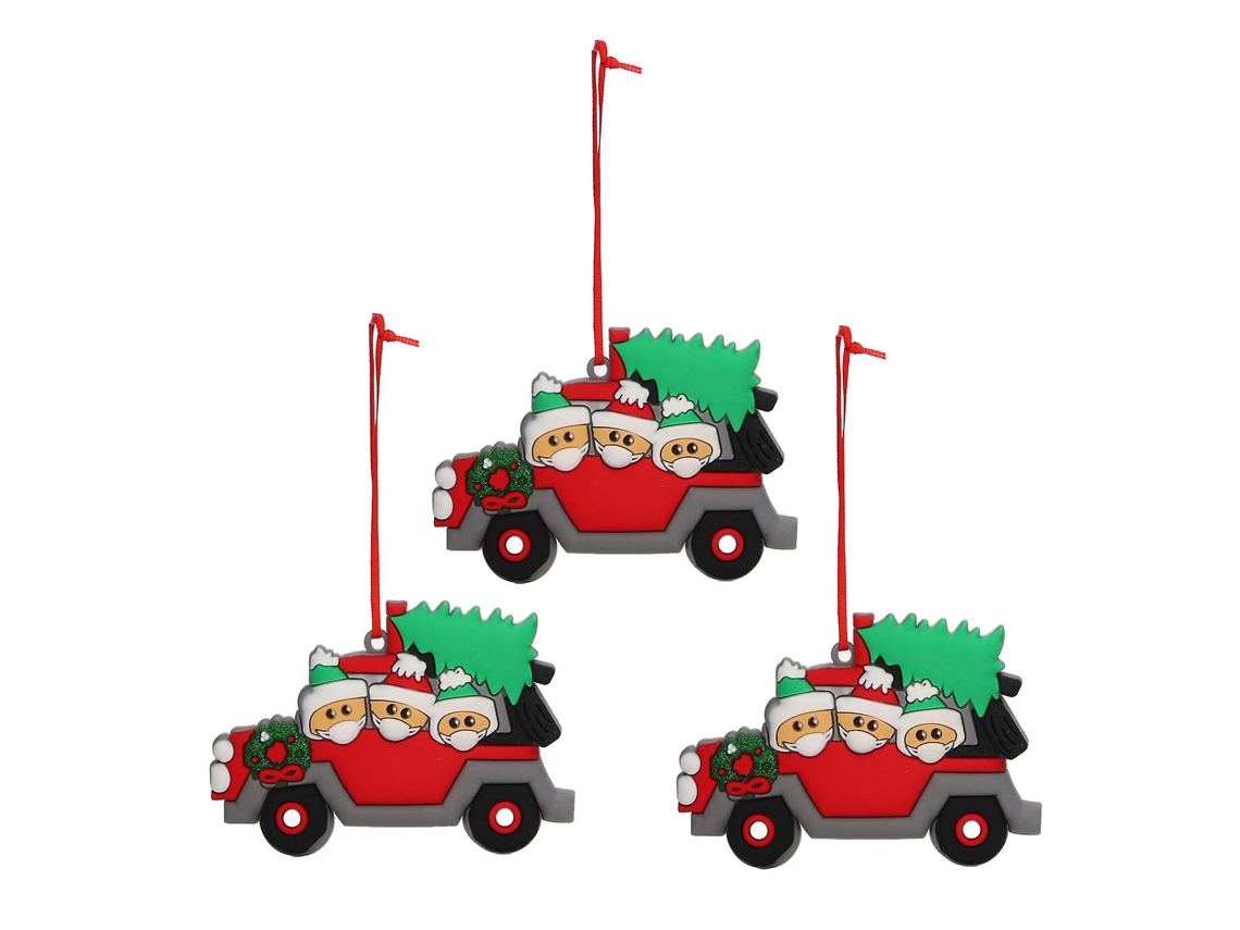 Peças De Enfeites Pendurados Para Árvore De Natal Em Pvc, X2171 Olysi Shop