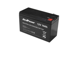 Bateria recarregável selada AGM 12V 10Ah - Ideal para alarmes, nobreaks e brinquedos - Conexão Faston T2