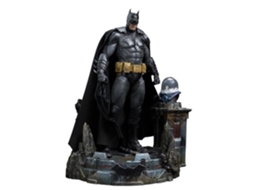 Estátua Iron Studios Batman Desencadeado Deluxe 1/10 Polystone Tecido Pvc