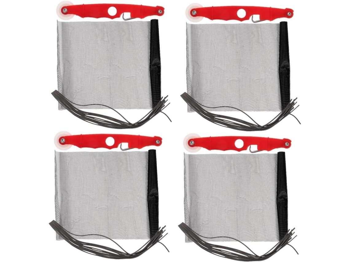 Conjunto De 4 Peças De Tela Mosquiteira Para Janelas E Telas De Reposição