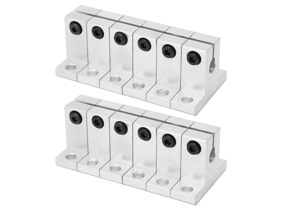 Kit Suporte De Eixo Linear Para Impressora 3d (12pcs)