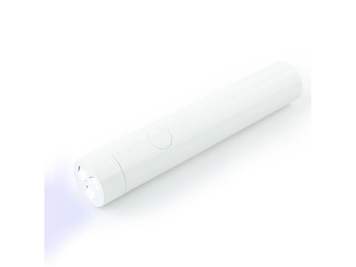 Branco Mini Lâmpada Uv para Unhas Caneta Portátil Usb para Esterilizador de Lâmpada Led Uv para Unhas AIHONTAI