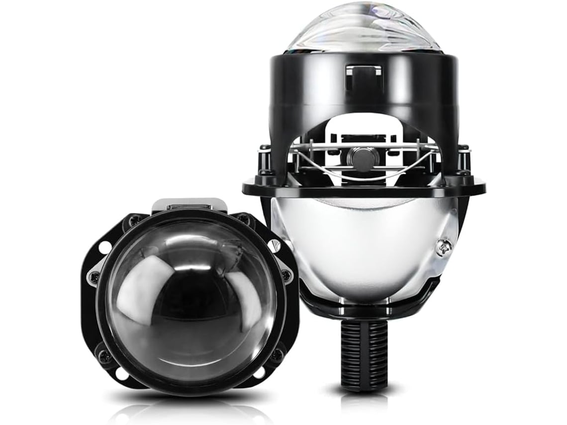 Lente De Projetor Bi-led De 2 Lentes