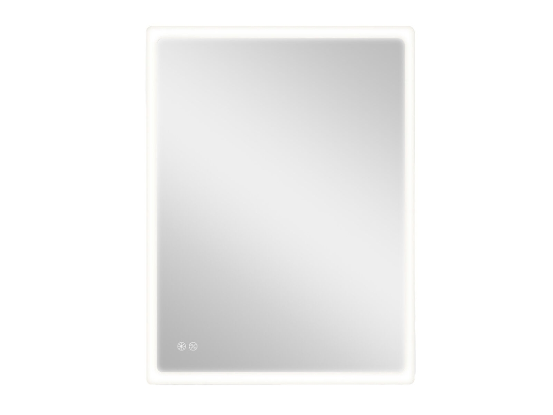 Espelho de Parede EDM Retangular Leve Led 20 W