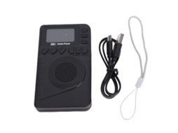 Rádio Dab+fm Portátil com Bluetooth e Cartão Micro Sd LAXISCREED
