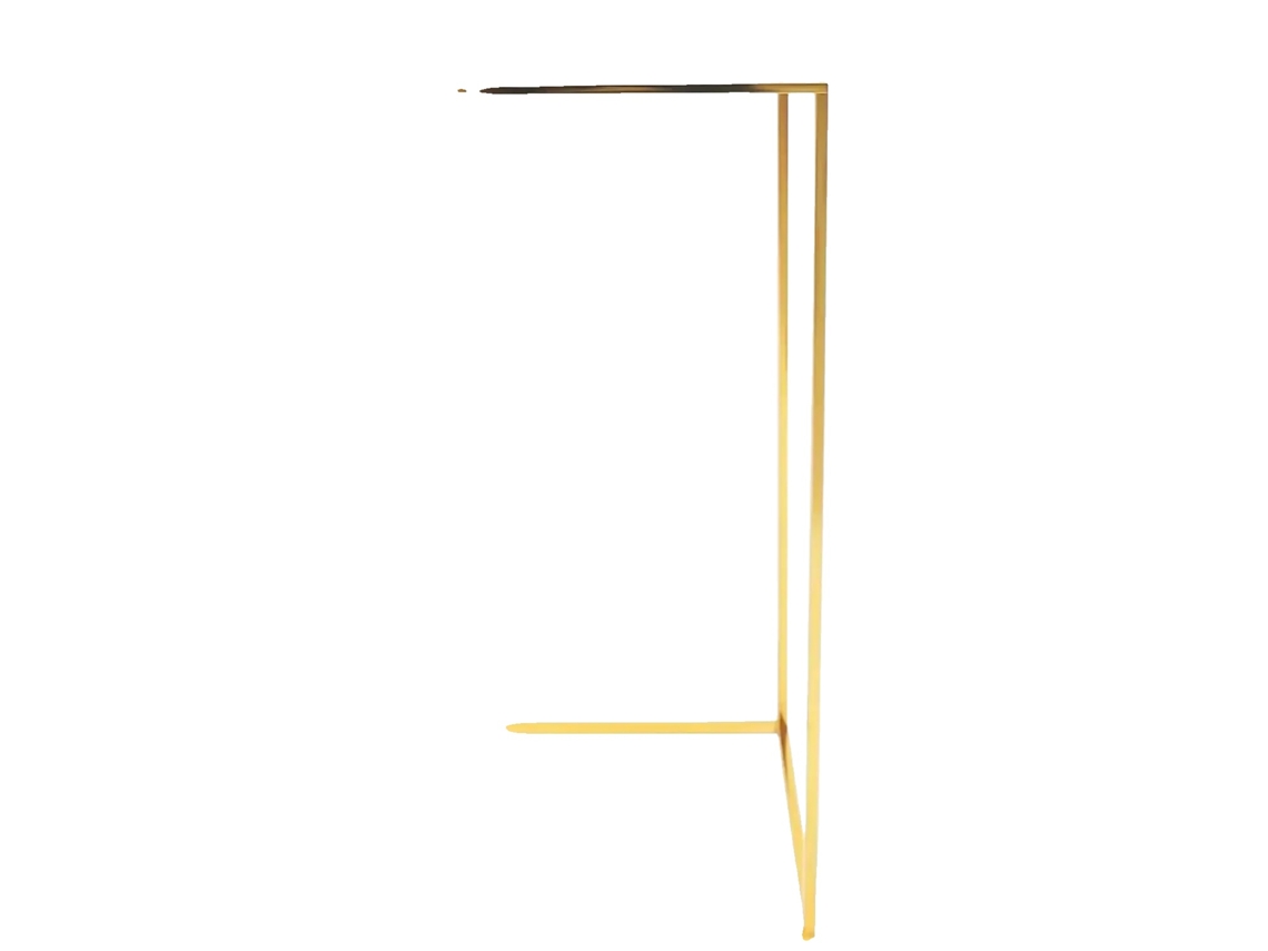 Vaso De Chão, Design Elegante, Construção Durável, Ouro