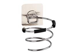 Suporte Para Secador De Cabelo Banheiro, Organizador Doméstico, Autoadesivo Parede, Sem Pregos E Marcas, Adesivos Secagem