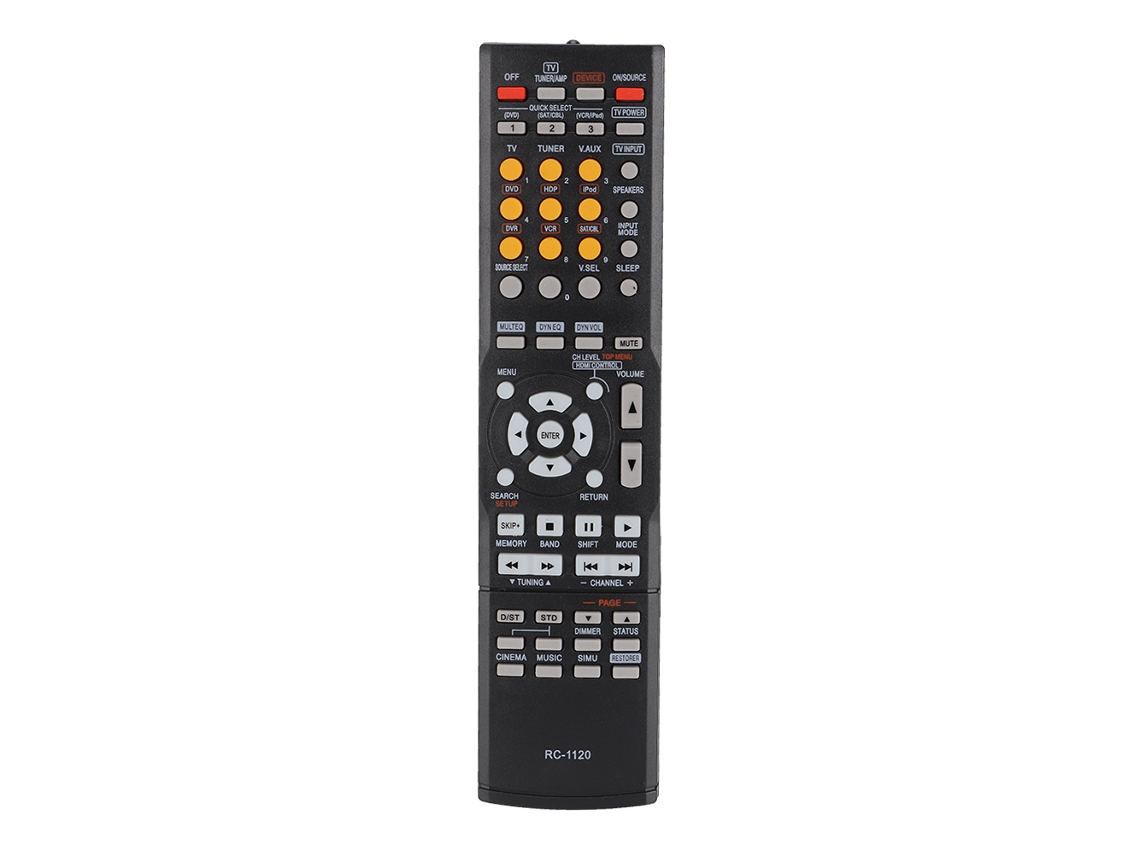 Controle Mali substituto para receptor AV Denon RC 1120, AVR 391, 591, 390 com marca
