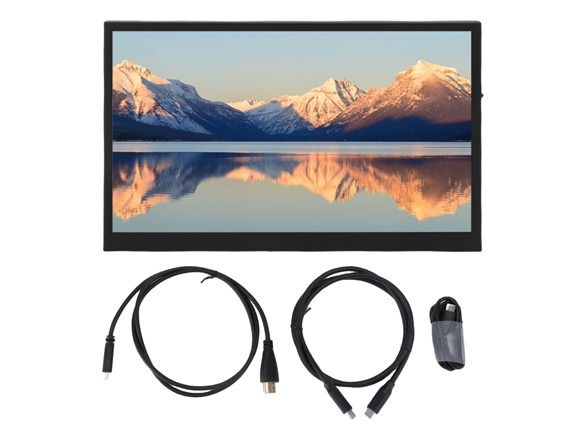 Tela Tática Capacitiva De 10,1 Polegadas Com Display 1024x600 Para Raspi 4 3 Pc Laptop