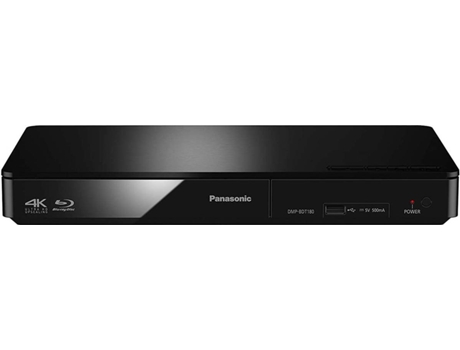 Reprodutor de DVD Blu-ray  Corp. DMP-BDT180EG LAN 4K Preto