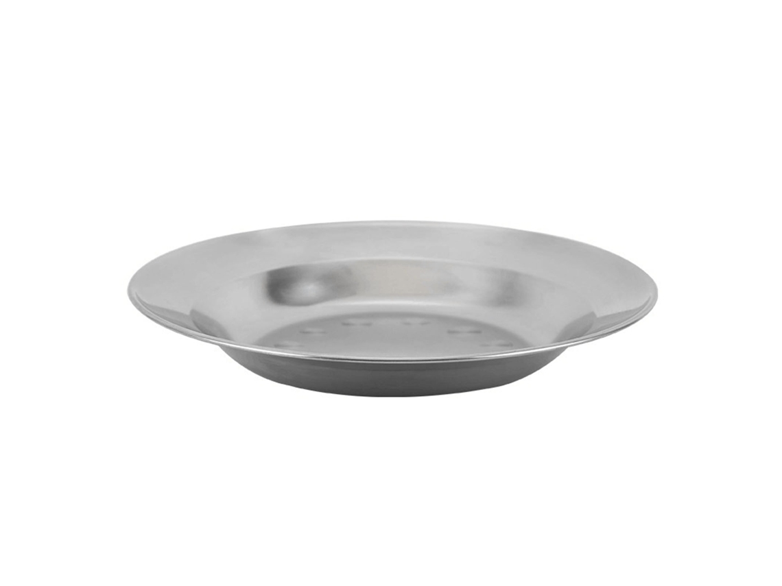 Prato de Aço Inox Grosso Redondo LAXISCREED 20cm