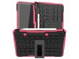 Capa Rígida Anti Choque Para Apple Ipad Air 4 2020 Rosa Htdmobiles (10,9 Polegadas)