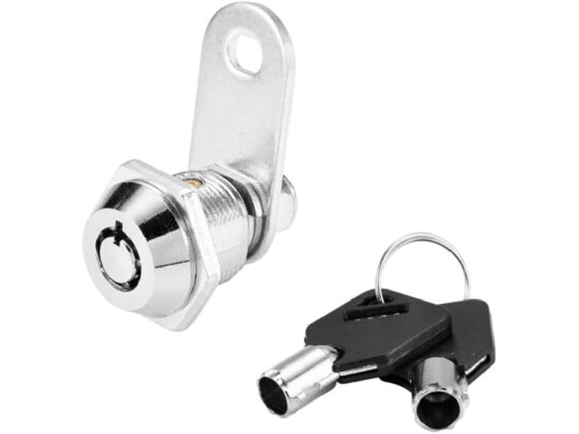 Fechadura Tubular De Came Para Armário Armazenamento, Mesa, Caixa De Correio, Para Gavetas, Caixa De Ferramentas, Cofre