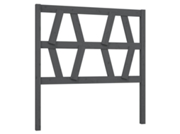 Bed Headboard, Bed Headboards Vidaxl Cinzeto Madeira De Pinho (81 X 100 Cm)
