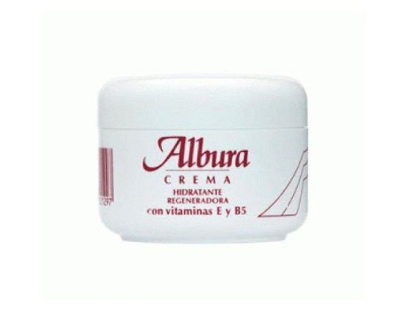 Albura Moisturizing Regenerating Cream Jar Large White