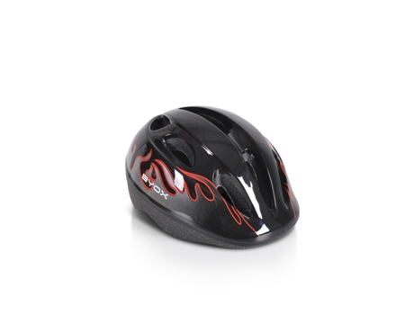 Capacete De Bicicleta Y03 Preto Fogo Byox Byox