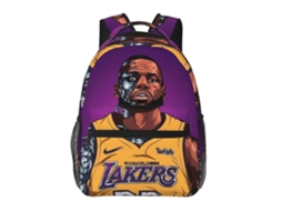 Mochila Lebron James V79 Para Escola E Trabalho, Leve E À Prova Dágua, Mochila Estilosa Para Estudantes E Adultos B79 Olysi Shop