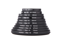 Kit De Filtros 67mm Andoer: Uv + Cpl + Filtro Estrela 8 Pontos Com Estojo Para Lentes Dslr Canon Nikon Sony