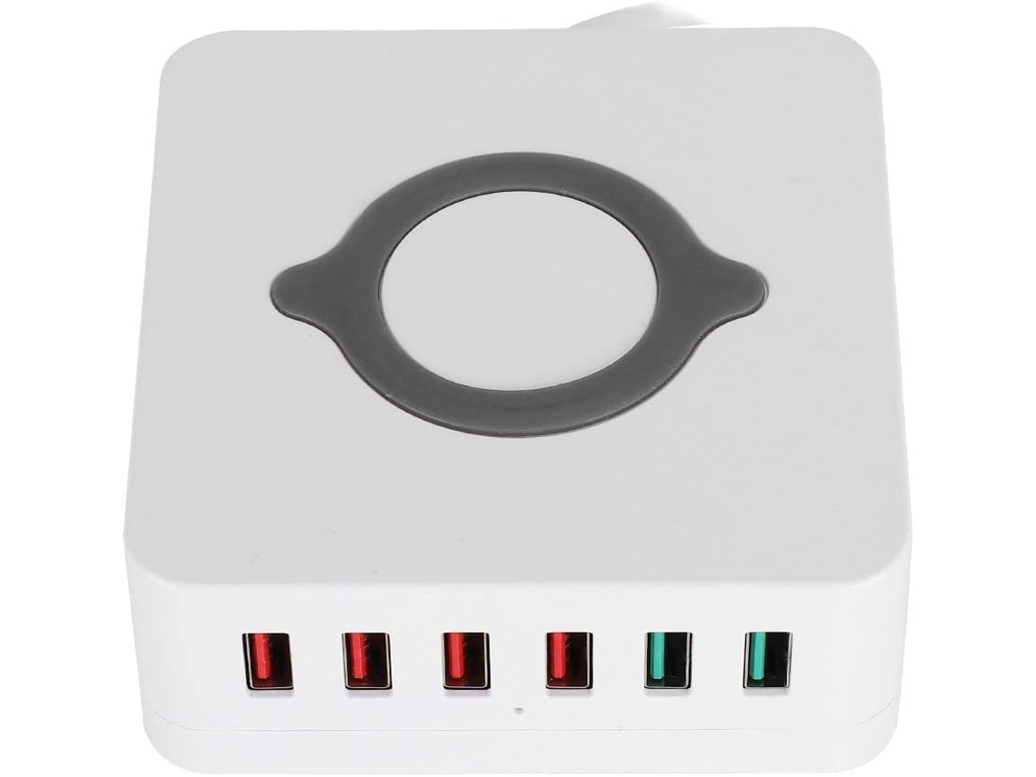 Estação De Carregamento Usb, Carregador Usb Inteligente, Carregamento Por Indução, Compatível Com Ca Gokoco