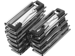 Conjunto De 10 Prendedores De Metal Para Prancheta, Ideais Para Escritório E Escola, Prendedores Mul Gokoco