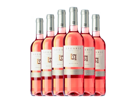 Vinho rosé LEGARIS Rosado Tempranillo Ribera del Duero Jovem (0.75 L - 6 Unidades)