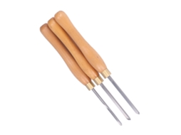 Ferramentas De Torneamento Para Madeira Laxiscreed Com Lâminas De Aço, Para Hobby E Diy