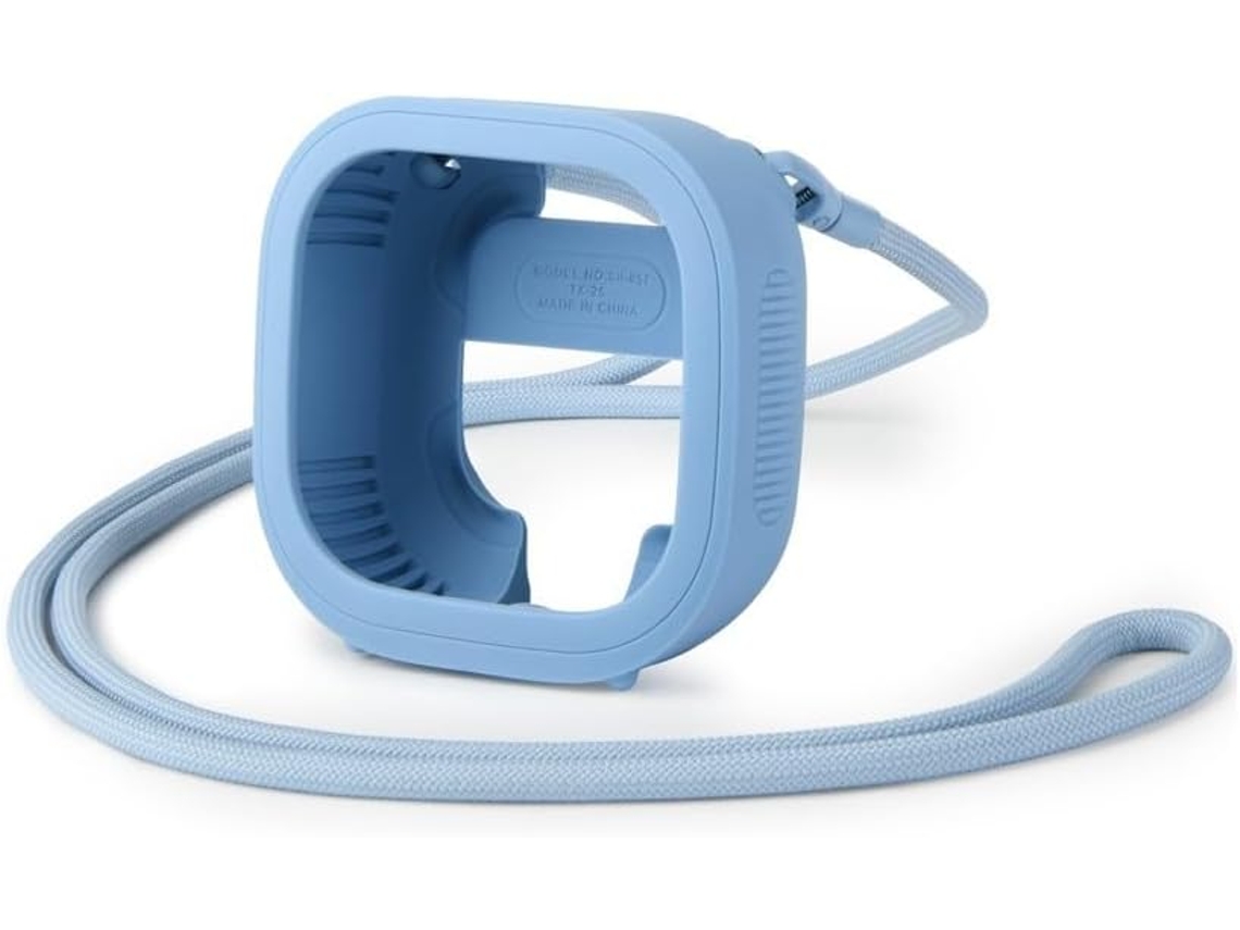Capa Resistente A Impactos Com Alça Para Uso Externo E Viagens (azul)