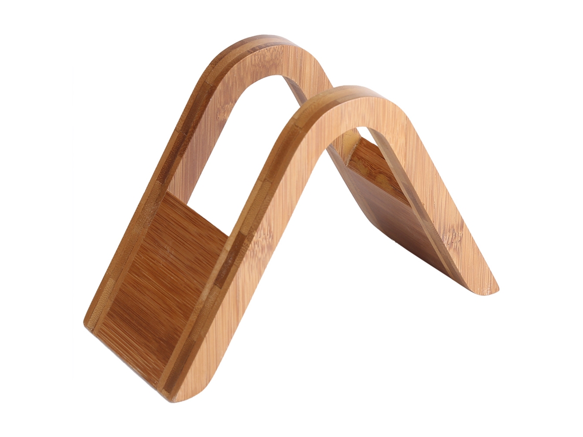 Suporte para filtro de café de madeira Slowmoose, dispensador, prateleira e suporte para papel