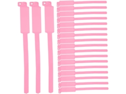 Pulseiras de identificação médica Sewacc em PVC, impermeáveis e confortáveis, pacote com 100 unidades, para hospitais e clínicas.