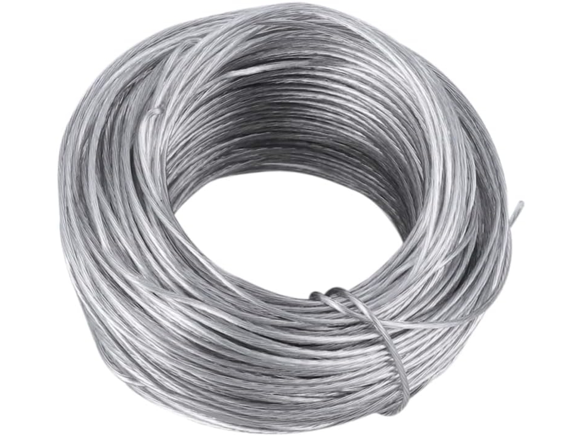 Kit Gancho para Quadros Pendurantes com Cabo Aço, 30m, 20 Unidades