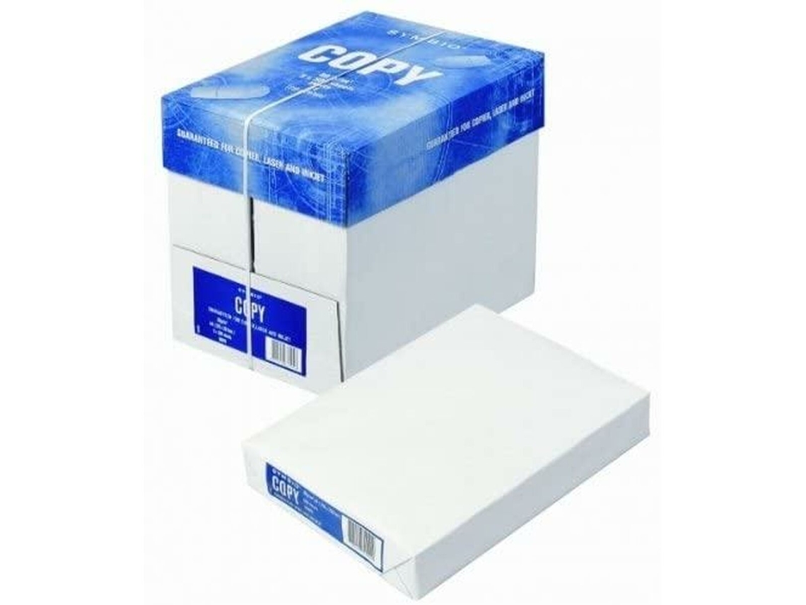 Papel para Imprimir SYMBIO 500 Folhas A4 5 Unidades Worten.pt